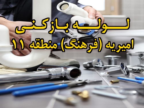 تصویر خدمات لوله بازکنی در امیریه (فرهنگ) منطقه 11