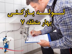 تصویر خدمات لوله بازکنی در بهار منطقه 7