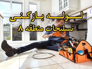 تصویر خدمات لوله بازکنی در تسلیحات منطقه 8