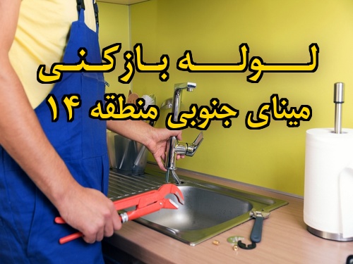 تصویر خدمات لوله بازکنی در مینای جنوبی منطقه 14